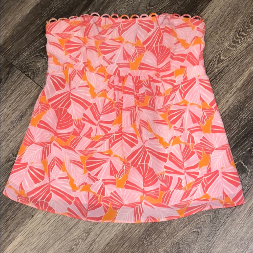 Silk Lilly Pulitzer Tube Top